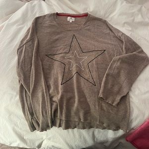 Sundry star sweater